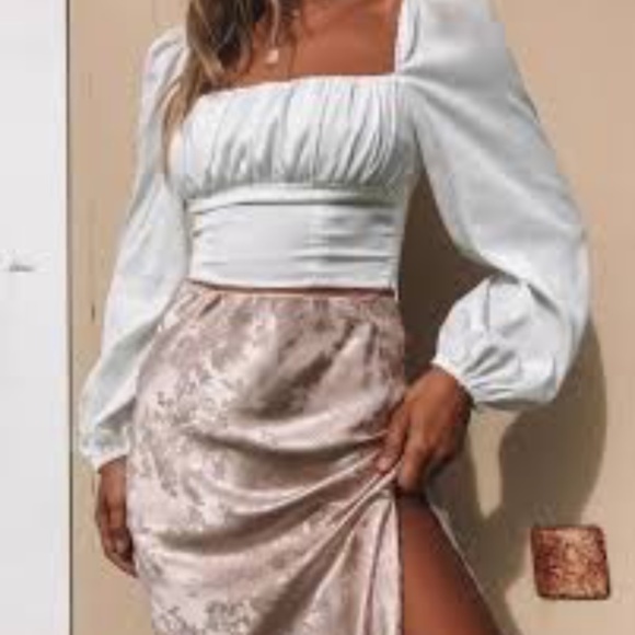 NEW*Princess Poly Ariah Long Sleeve CropTop - Picture 7 of 7